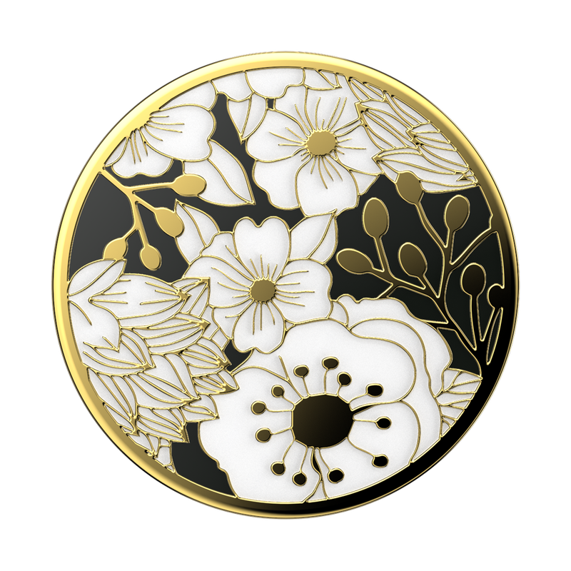 Enamel Wild Flowers — Adhesive PopGrip image number 1