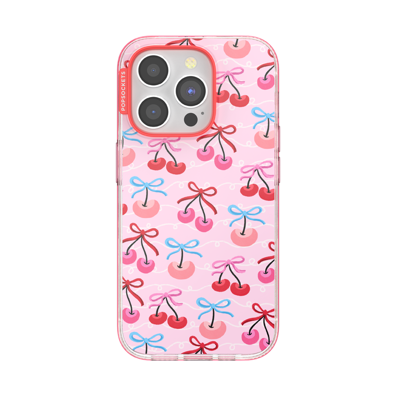 Cherry Bows — iPhone 15 Pro MagSafe Case image number 0