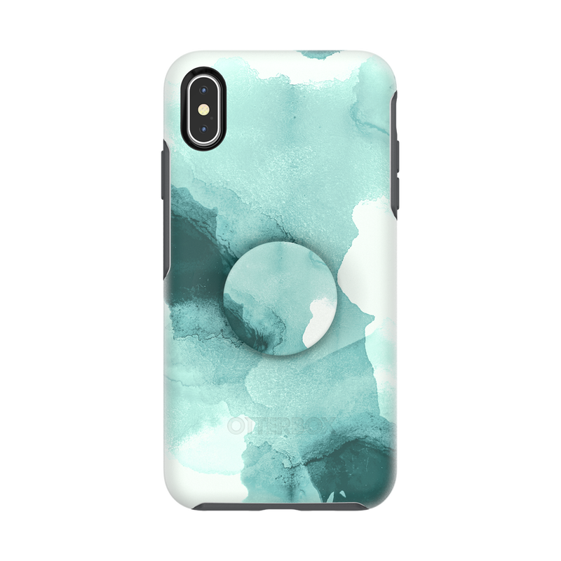 Otter + Pop Symmetry Series Case Tourmaline Smoke - iPhone XS Max