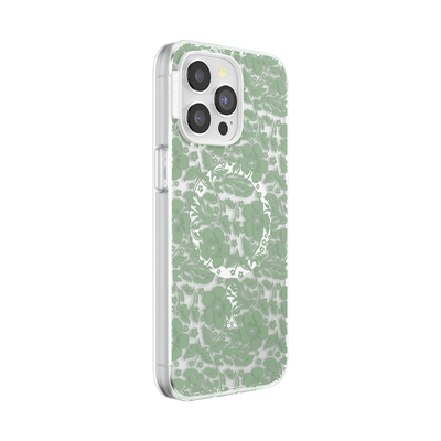 Secondary image for hover Lace Eucalyptus — iPhone 15 Pro Max MagSafe Case