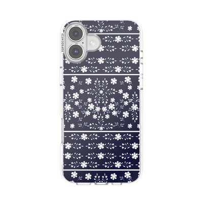 Bandana Blues — iPhone 16 Plus MagSafe Case
