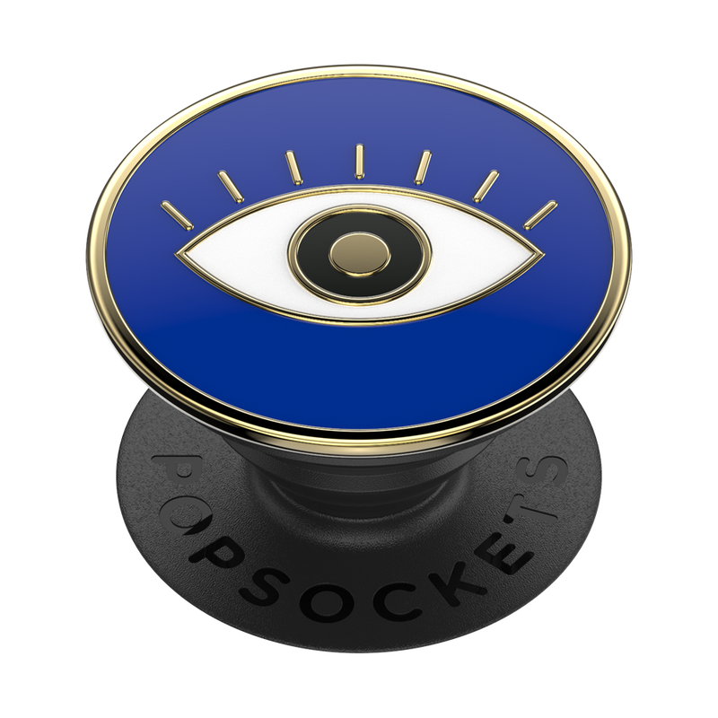 Enamel Evil Eye — Adhesive PopGrip image number 0