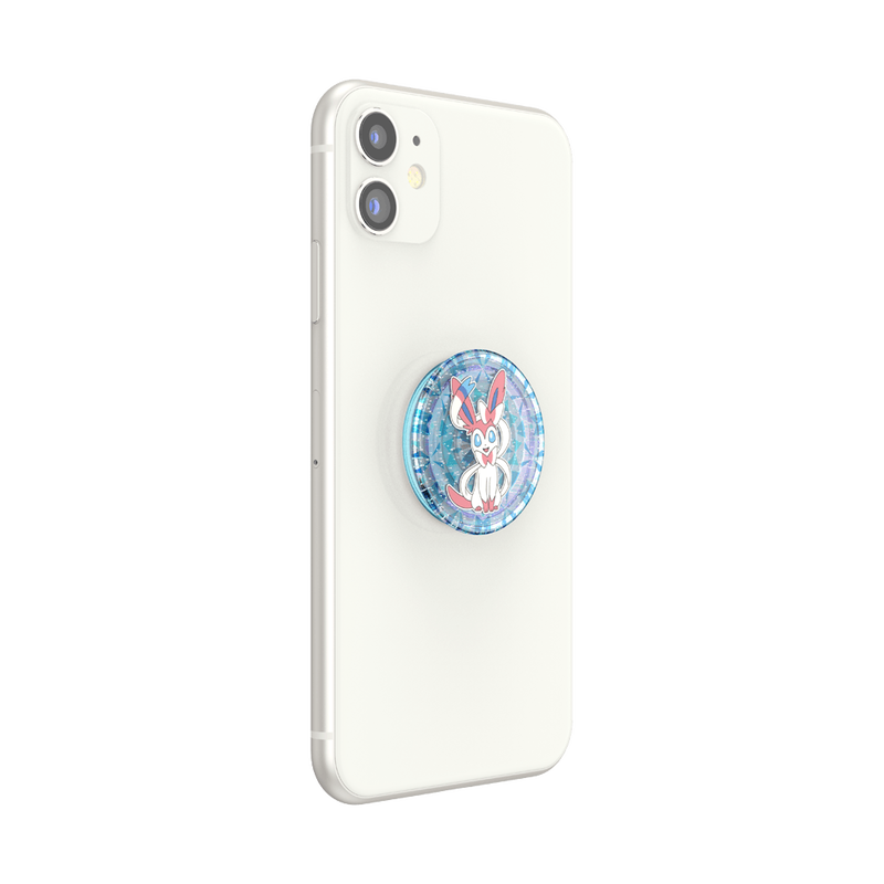 Diamond Sylveon - Glitter Graphic — Adhesive PopGrip image number 5