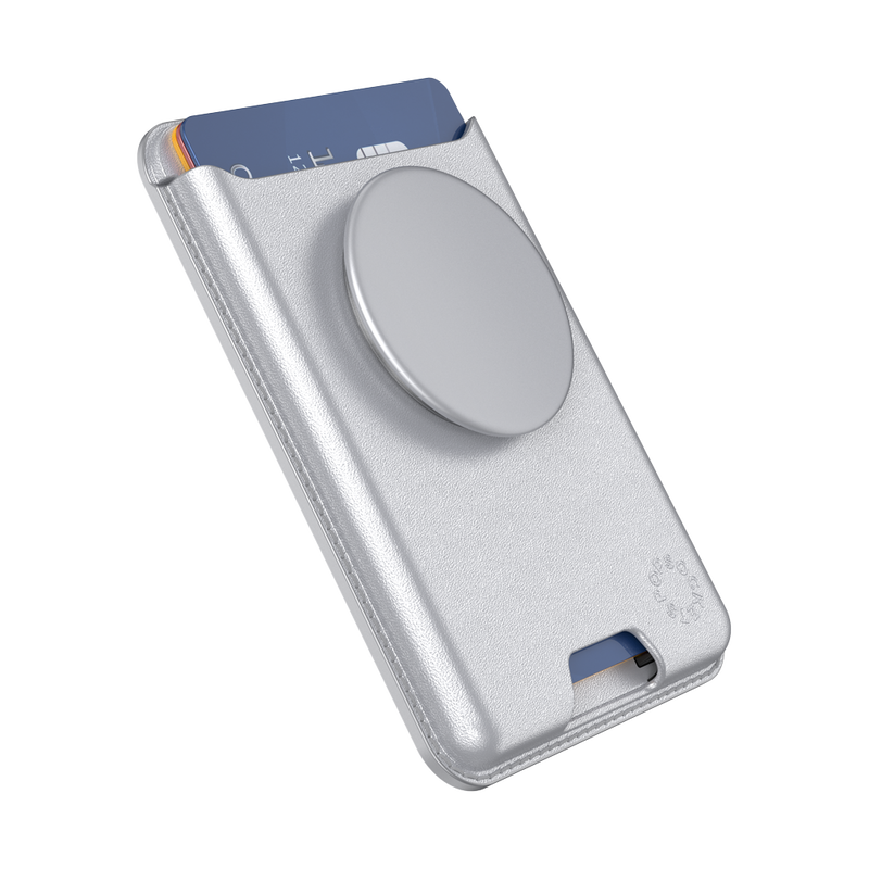Silver —  Softgoods PopWallet+ for MagSafe image number 3