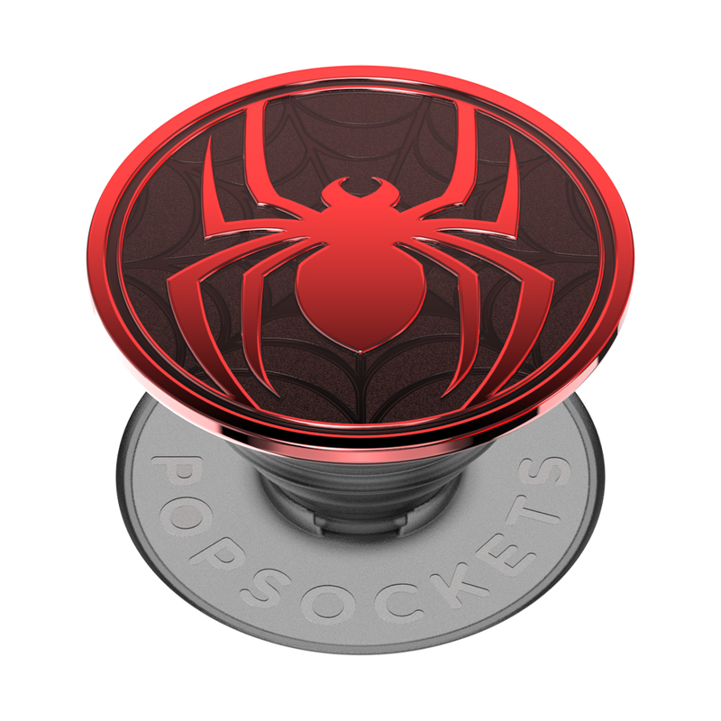 Enamel Miles Morales Suit — Adhesive PopGrip image number 0