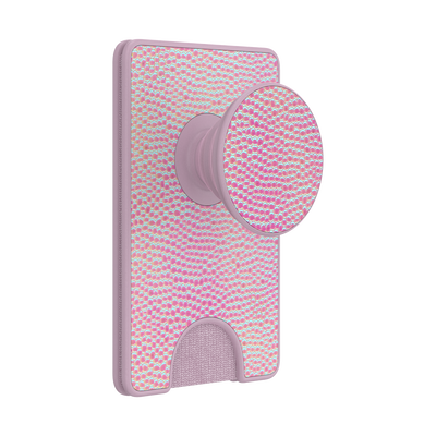 Secondary image for hover PopWallet+ Iridescent Pebbled Blush