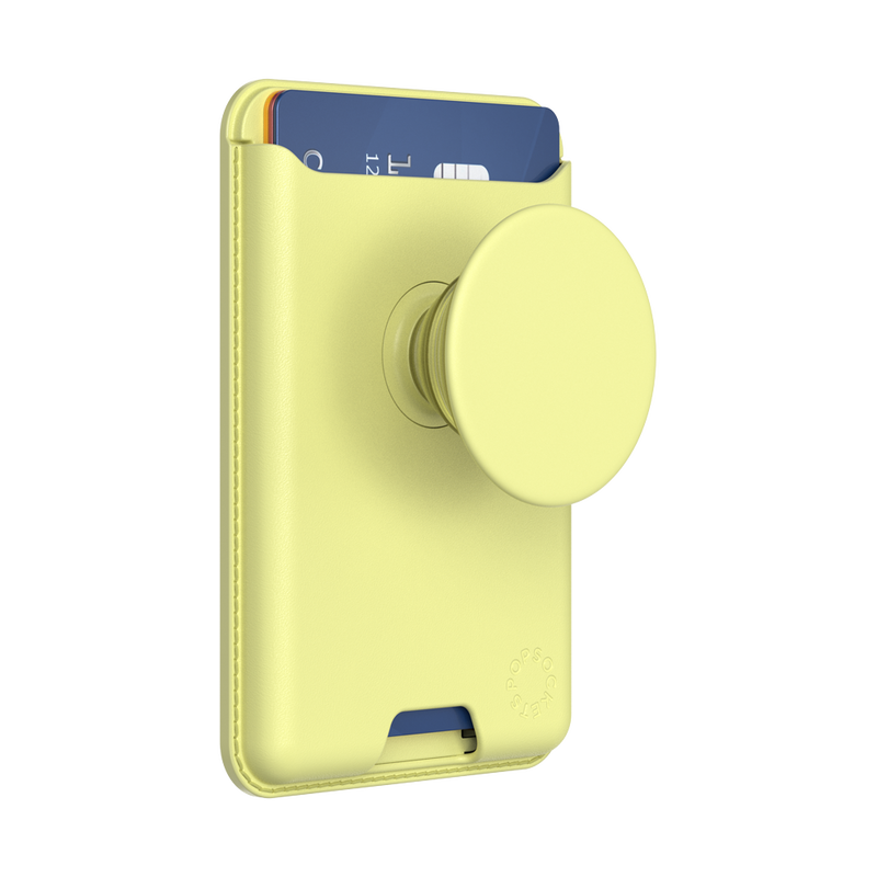 Butter Yellow — Softgoods MagSafe PopWallet+ image number 0