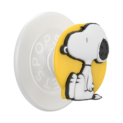 PopOut Sitting Snoopy — PopGrip for MagSafe