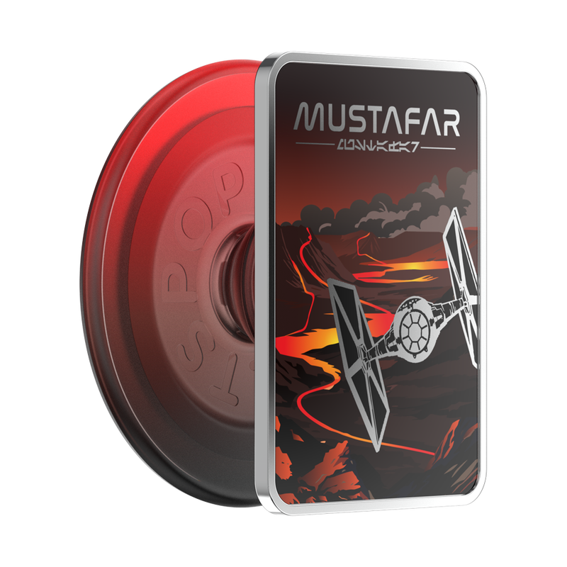 Enamel Welcome To Mustafar — MagSafe PopGrip image number 0