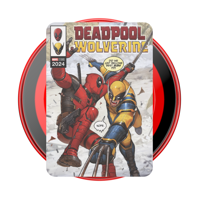 Deadpool and Wolverine Comic Cover — PopGrip for MagSafe image number 1