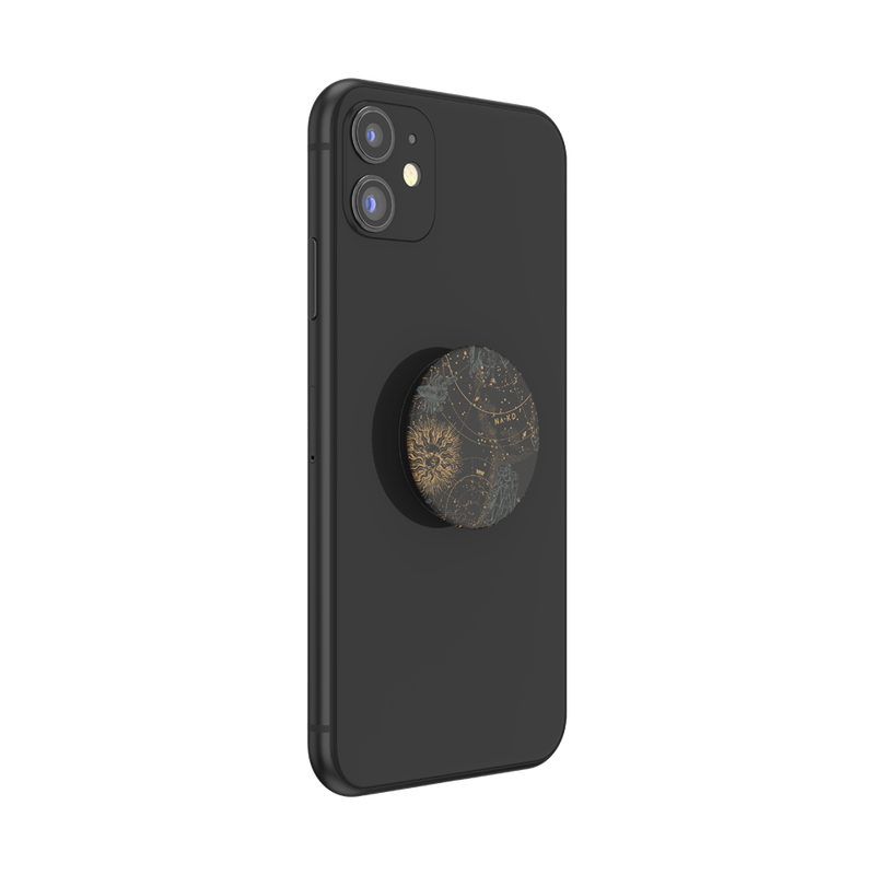 Pop socket top phone case