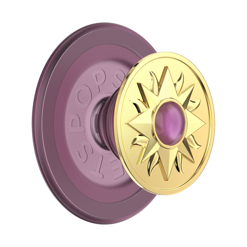 Enamel Sun Jewel Mauve — PopGrip for MagSafe image number 0
