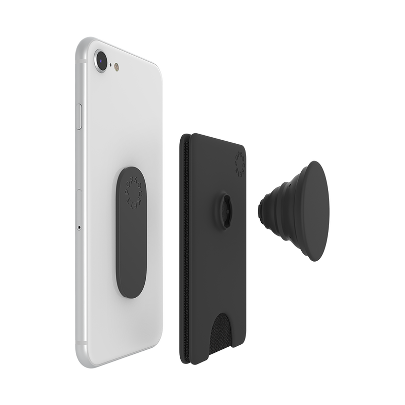 Black — Adhesive PopWallet+ image number 3