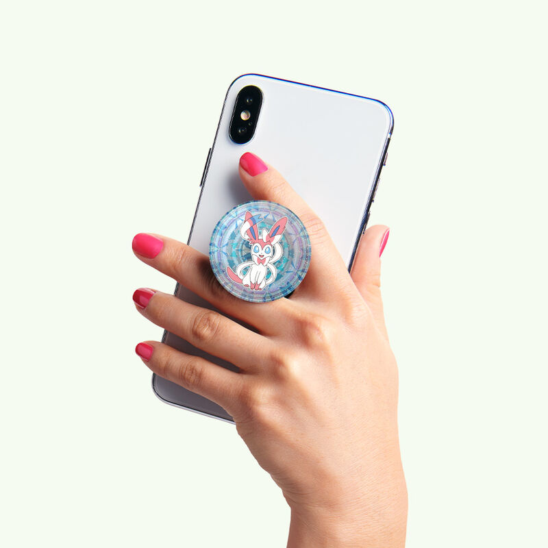 Diamond Sylveon - Glitter Graphic — Adhesive PopGrip image number 8