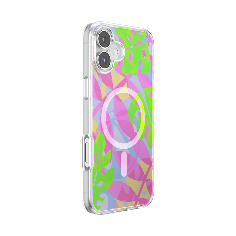 Boca Palms Pink — iPhone 16 Plus MagSafe Case image number 1