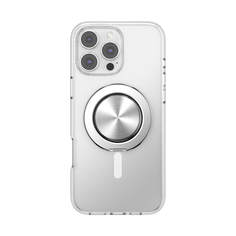 Aluminum Radial Silver —  MagSafe Kick-Out Grip & Stand image number 6