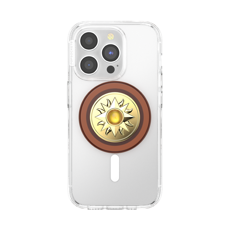 Enamel Sun Jewel Amber — PopGrip for MagSafe image number 4