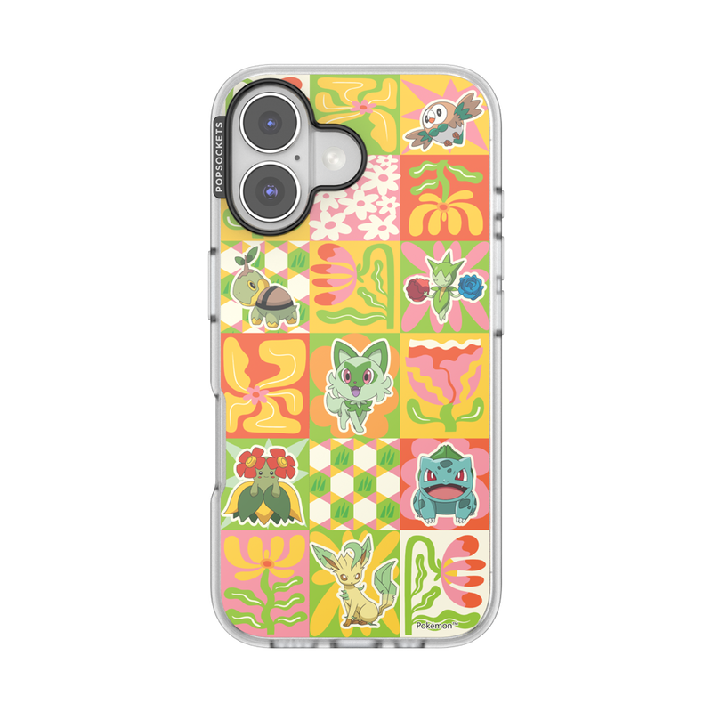 Grass Type Mod Quilt — iPhone 16 MagSafe Case image number 0