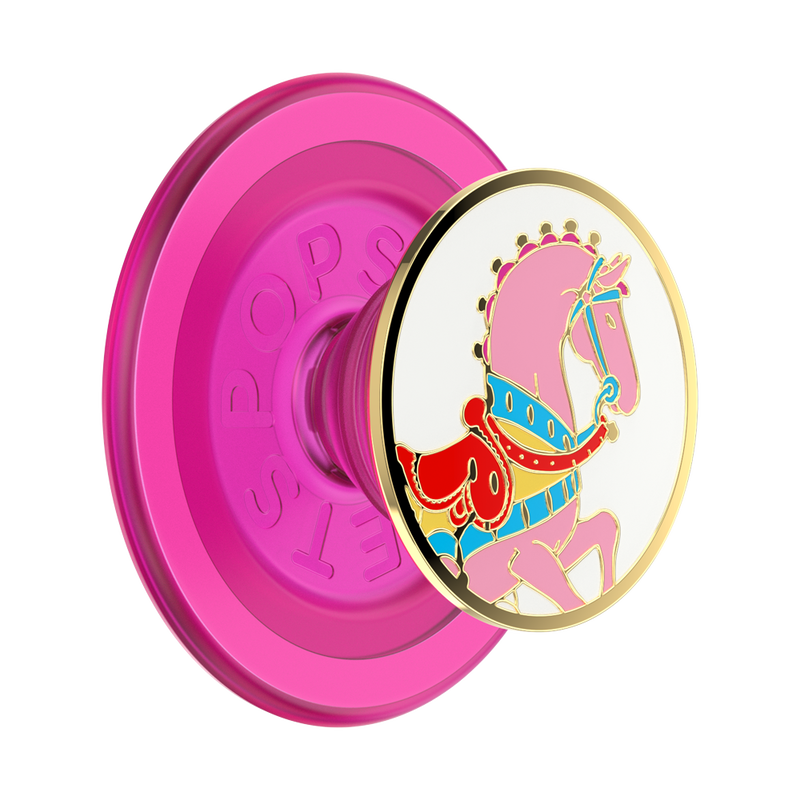 Enamel Carousel Pony — MagSafe PopGrip image number 0