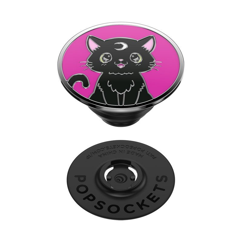 Enamel Black Cat Magic — Adhesive PopGrip image number 6