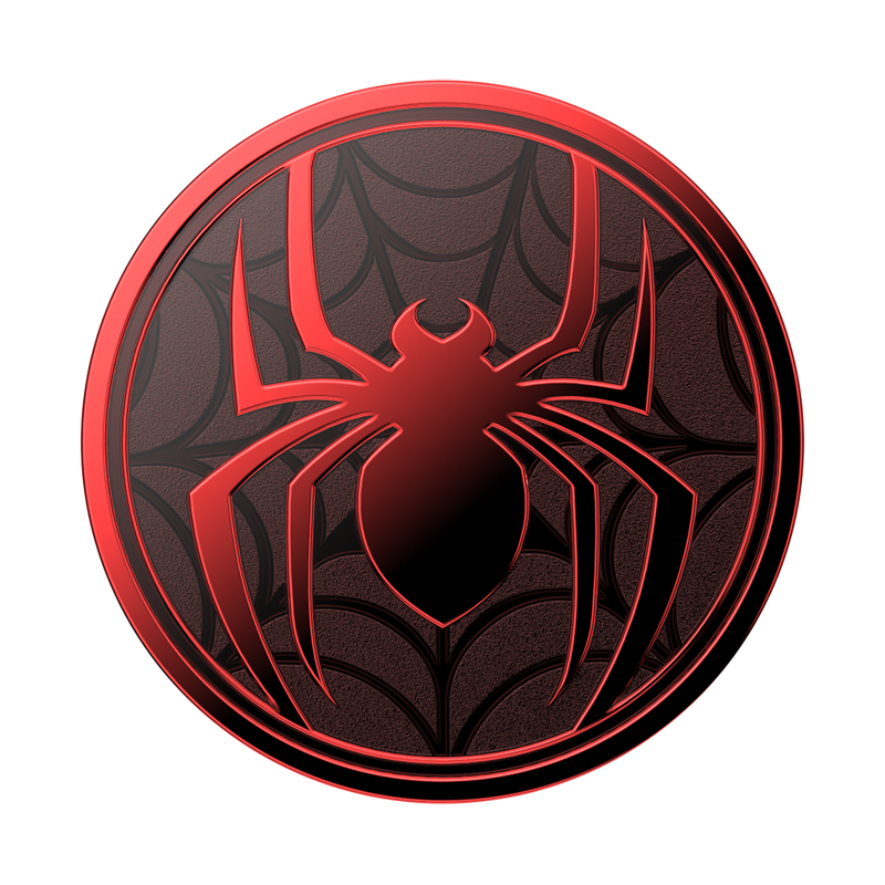 Enamel Miles Morales Suit — Adhesive PopGrip image number 1
