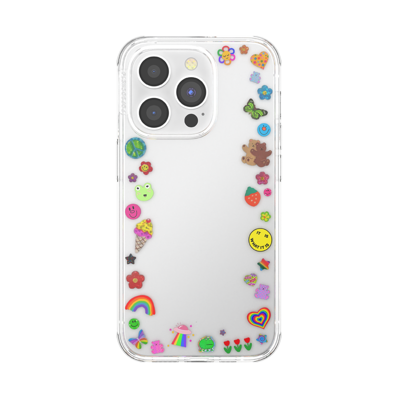 Coque Indie Stickers — iPhone 14 Pro