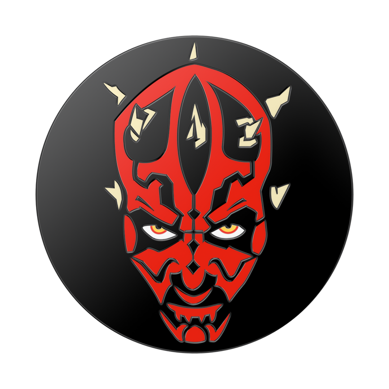Enamel Darth Maul — Adhesive PopGrip image number 1