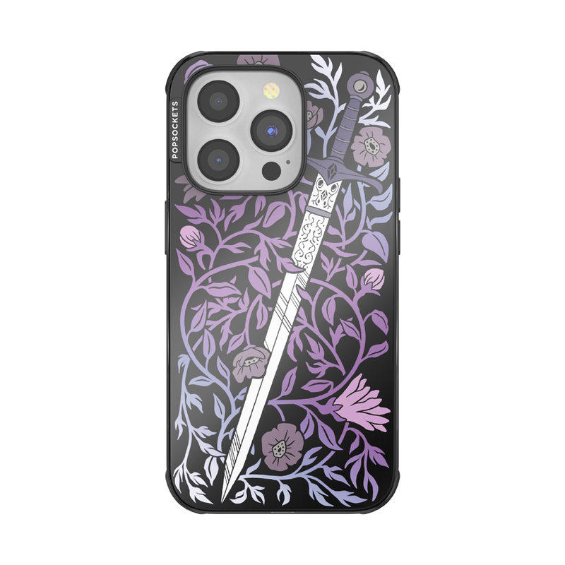 Mirror Thorny Blade Lavender — iPhone 14 Pro MagSafe Case image number 0