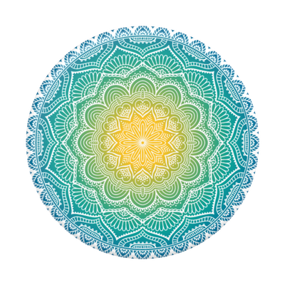 Sunshine Mandala — Adhesive PopGrip