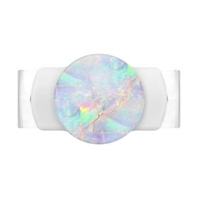 PopGrip Slide Stretch Opal on White with Square Edges