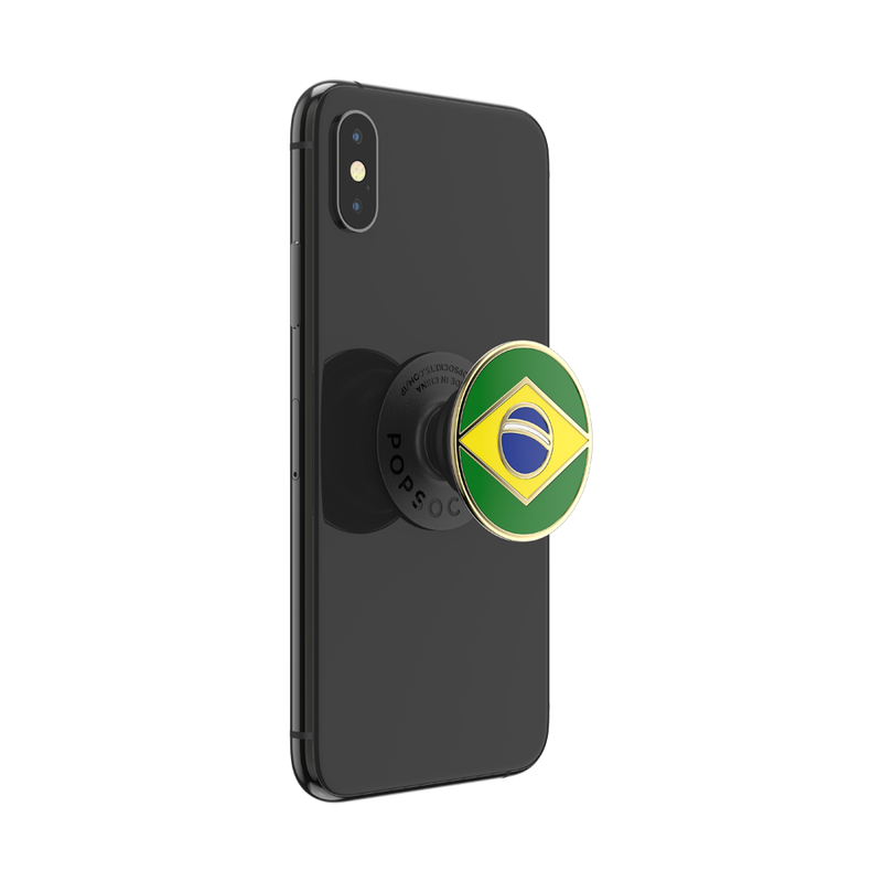 Enamel Brazilian Flag image number 4