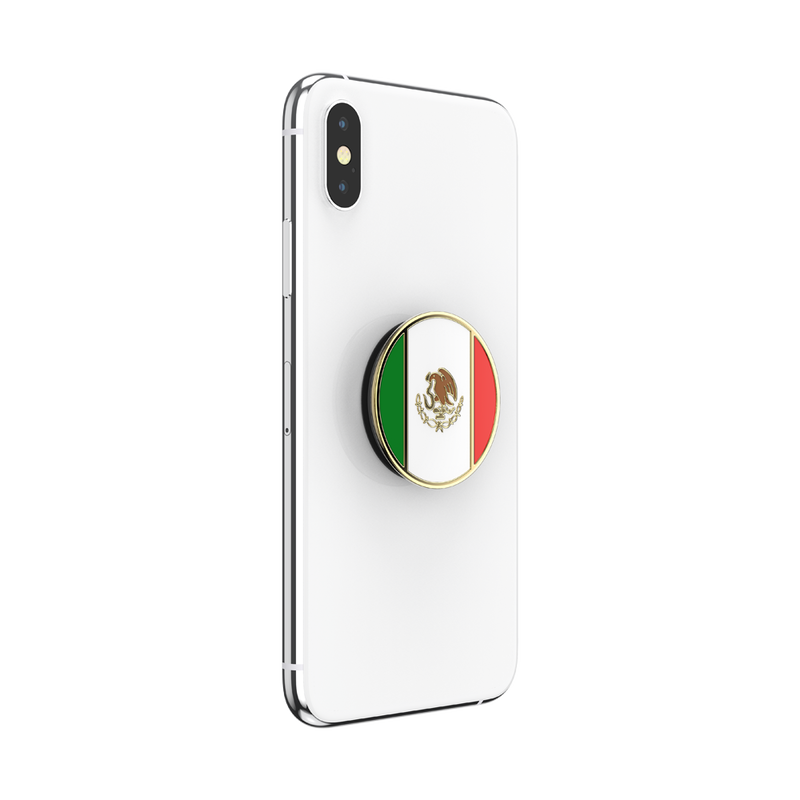 Enamel Mexican Flag — Adhesive PopGrip image number 5