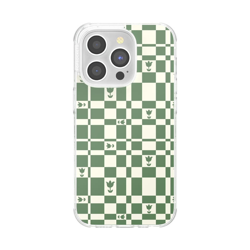 PopCase_Garden-Check-Green_IP14Pro_01_Front.png image number 0