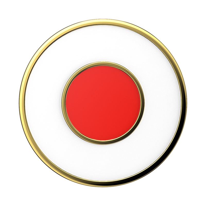 Enamel Japanese Flag image number 1