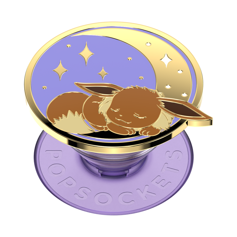 Enamel Eevee Nap — Adhesive PopGrip image number 0
