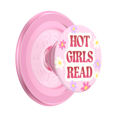 Hot Girls Read Pink — PopGrip for MagSafe