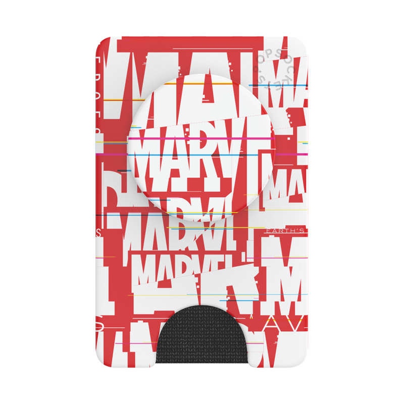 PopWallet+ Marvel Logo Glitch