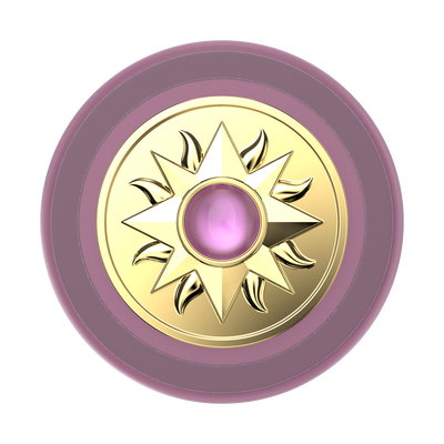 Secondary image for hover Enamel Sun Jewel Mauve — PopGrip for MagSafe