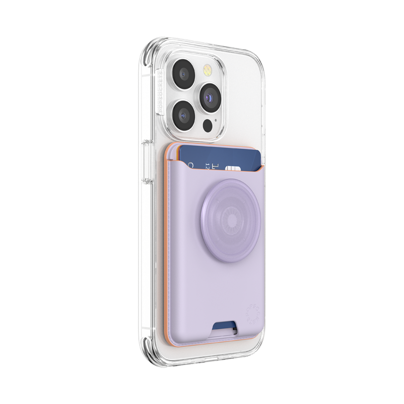 Pale Lavender —  Softgoods PopWallet+ for MagSafe image number 7