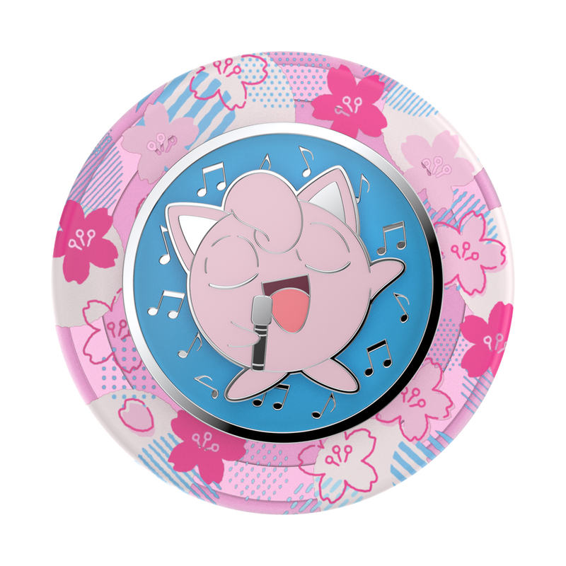 Enamel Spinner Jigglypuff's Disarming Voice — PopGrip for MagSafe image number 1