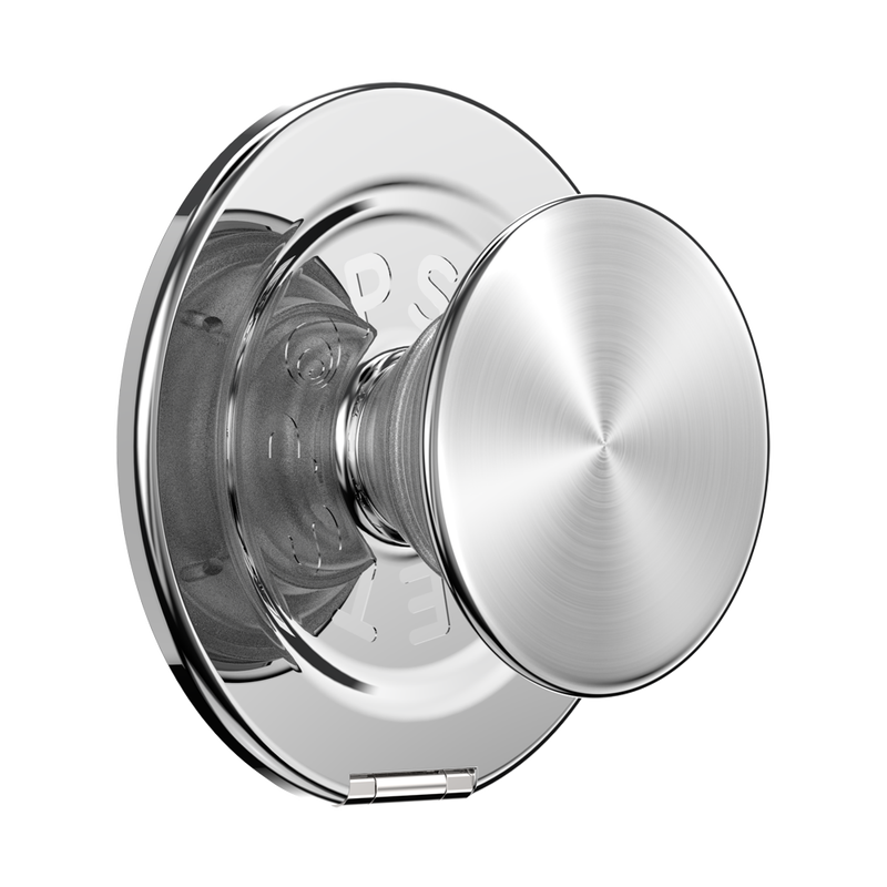 Aluminum Radial Silver —  MagSafe Kick-Out Grip & Stand image number 0