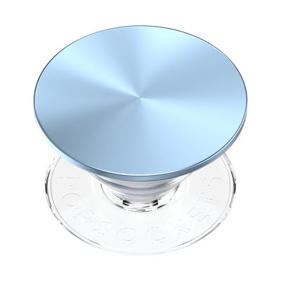 Aluminum Blue Sigh — Adhesive PopGrip