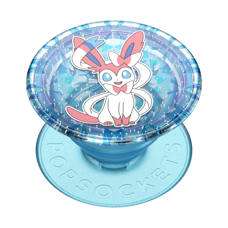 Diamond Sylveon - Glitter Graphic — Adhesive PopGrip image number 0