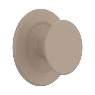 Soft Touch Latte — PopGrip for MagSafe