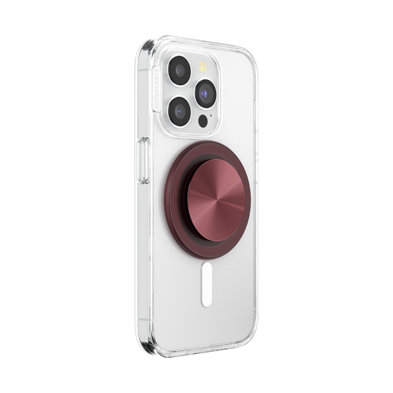 Aluminum Radial Oxblood — PopGrip for MagSafe image number 7
