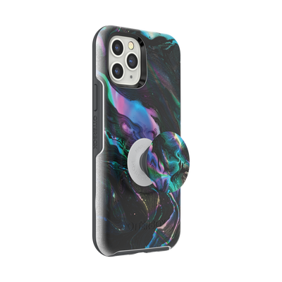 Secondary image for hover Otter + Pop Oil Agate — iPhone 11 Pro