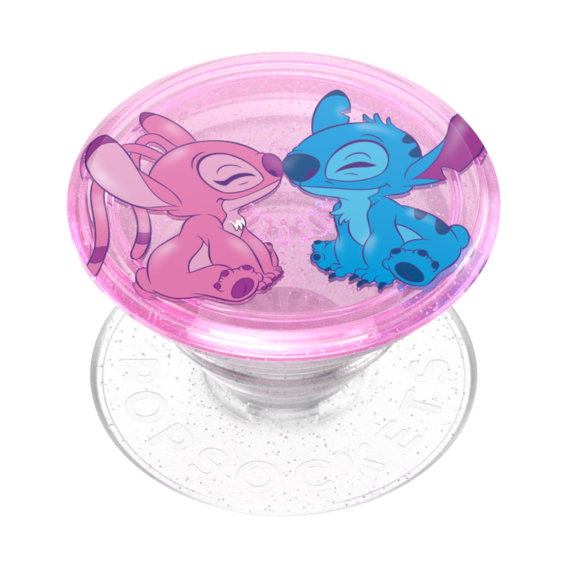 Glitter Angel & Stitch Forever Adhesive PopGrip