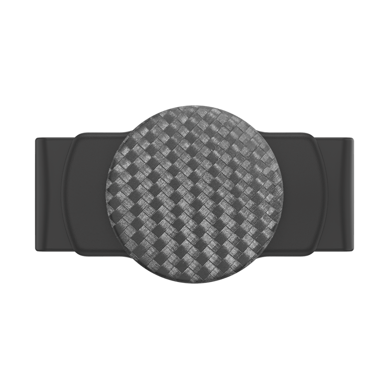 PopGrip Slide Stretch Carbonite Weave on Black with Square Edges image number 0