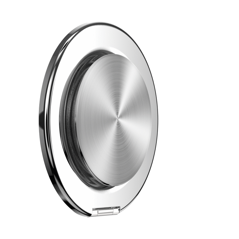Aluminum Radial Silver —  MagSafe Kick-Out Grip & Stand image number 3