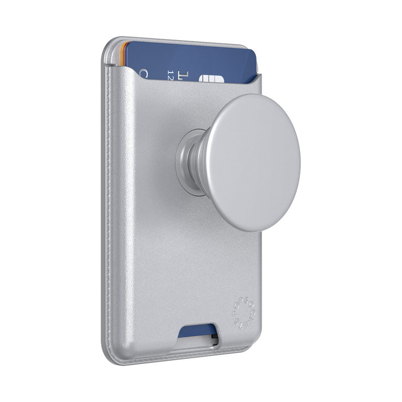 Silver —  Softgoods PopWallet+ for MagSafe image number 0